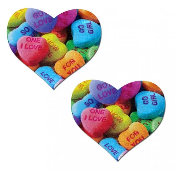 Pastease Valentines Hearts O/S