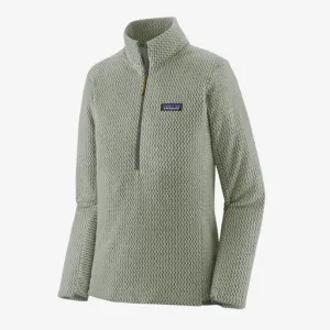 Patagonia W's R1 Air Zip Neck- Sleet Green