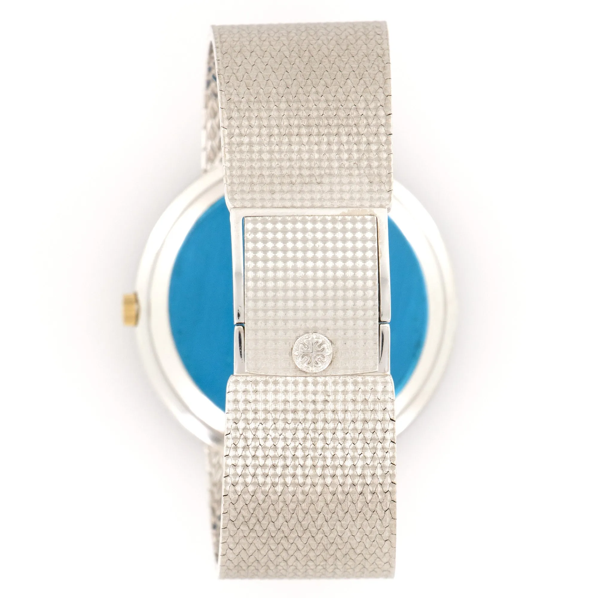 Patek Philippe White Gold Diamond Watch Ref. 3588