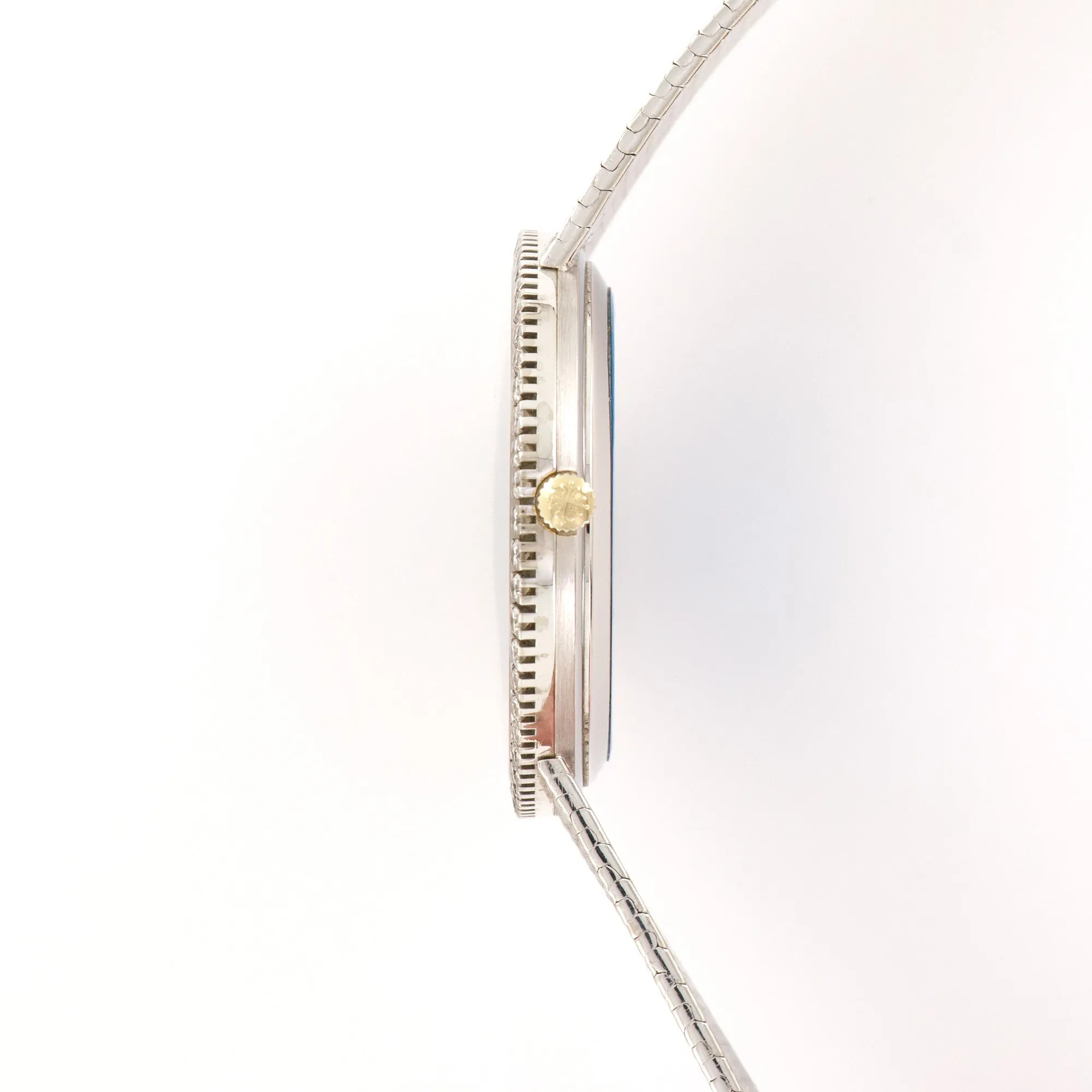 Patek Philippe White Gold Diamond Watch Ref. 3588