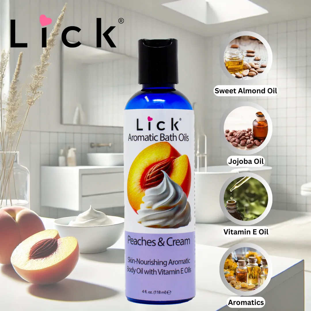 Peaches and Cream Aromatic Bath Oil