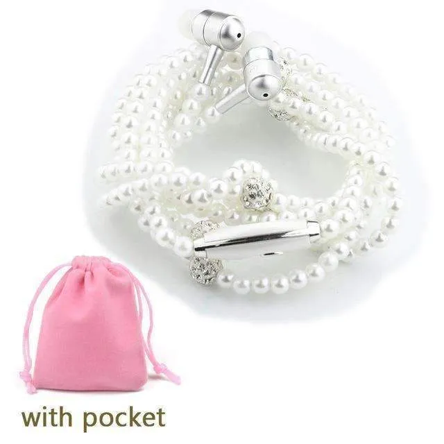 Pearl Necklace Earphone - Find Your Beautiful Style Wherever You Want!