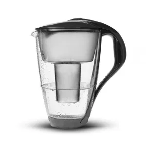 PearlCo Glass Water Filter Jug - Anthracite