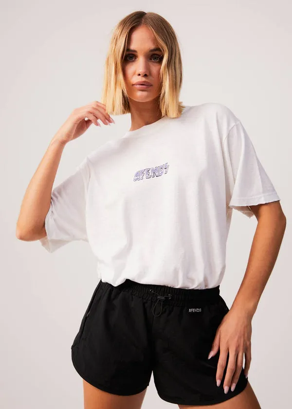 Pearly Hemp Oversized T-Shirt