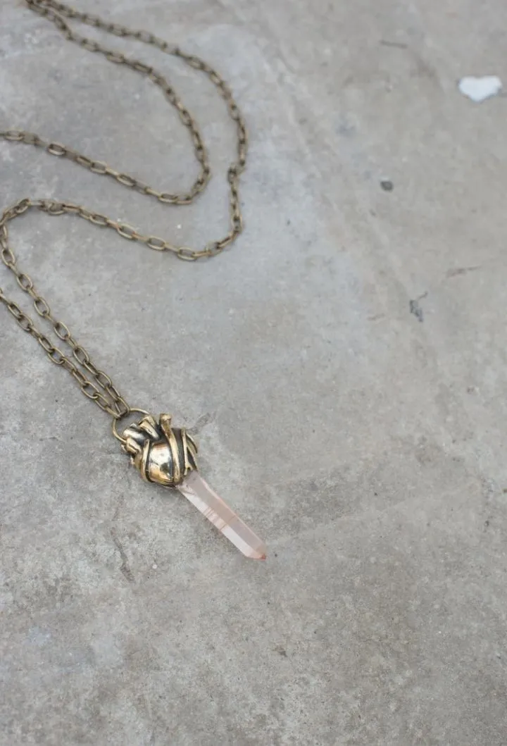 Pendentif Crystal Heart