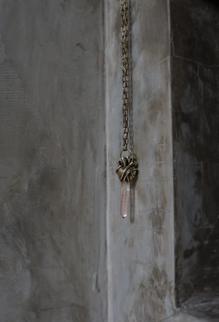 Pendentif Crystal Heart