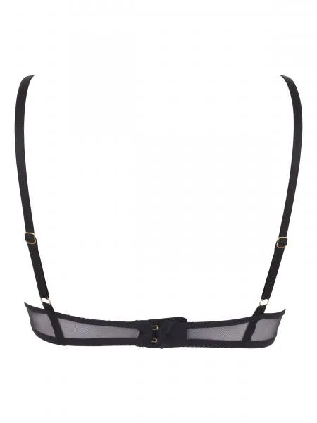 Persephone Bra - Sheer/Black -