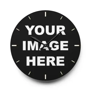 Personalized Acrylic Wall Clock