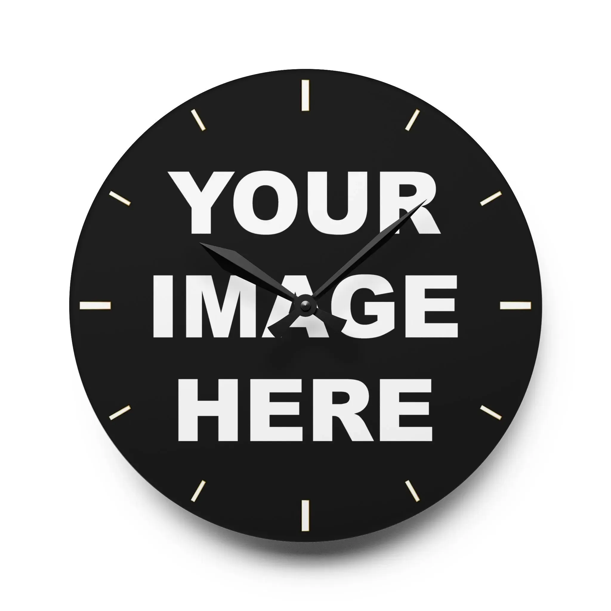 Personalized Acrylic Wall Clock