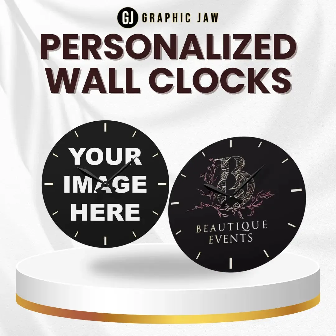Personalized Acrylic Wall Clock