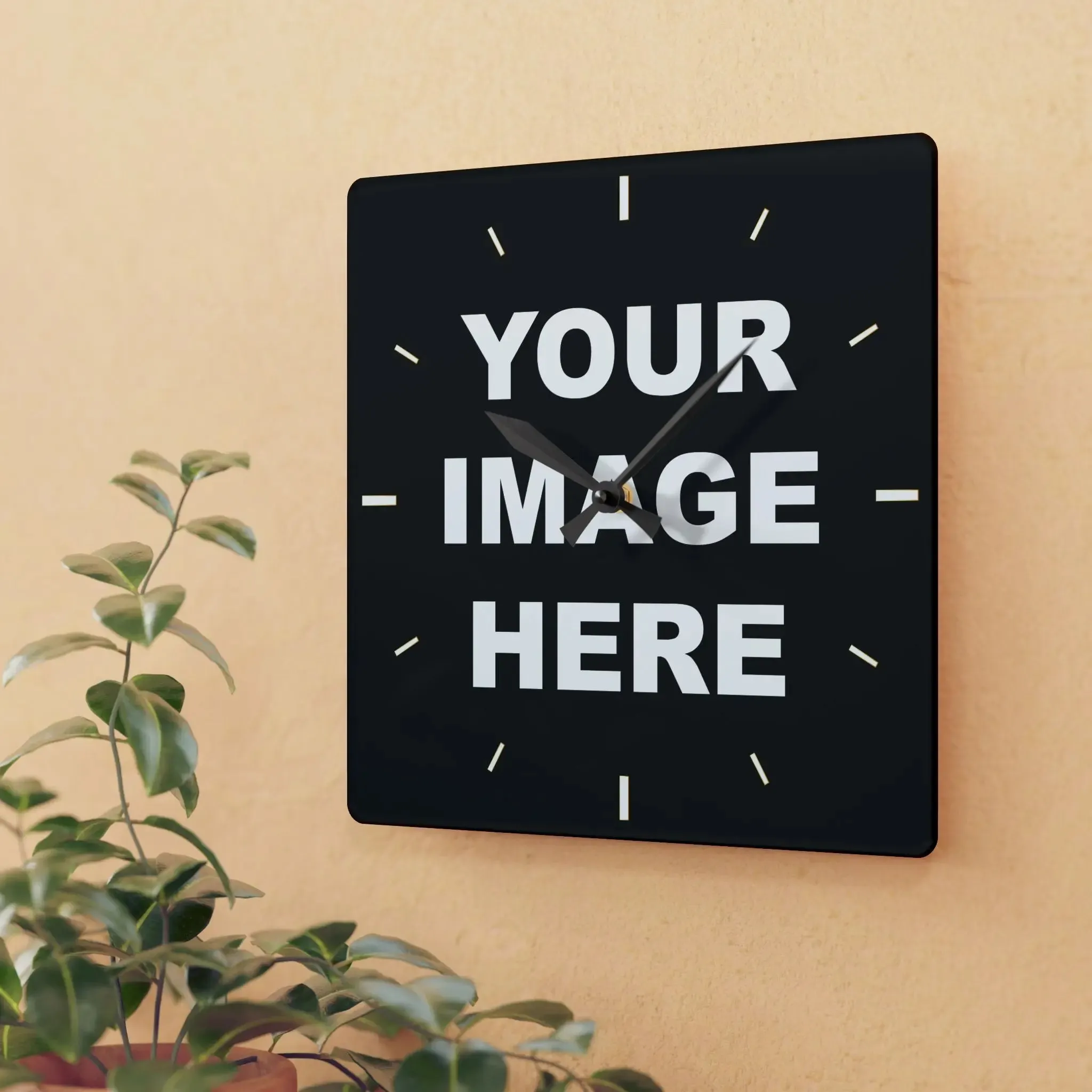 Personalized Acrylic Wall Clock