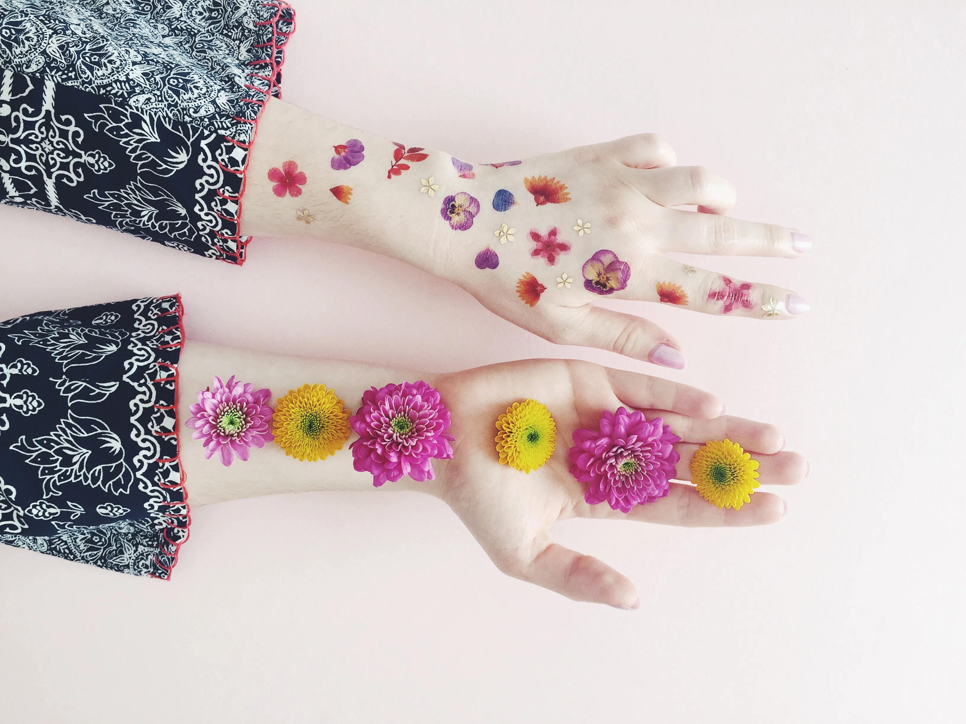 Petals Temporary Tattoo