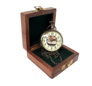 Peter Geoffrey Brock Brocky (Holden - The King Of The Mountain) Pocket Watch- (PW107)