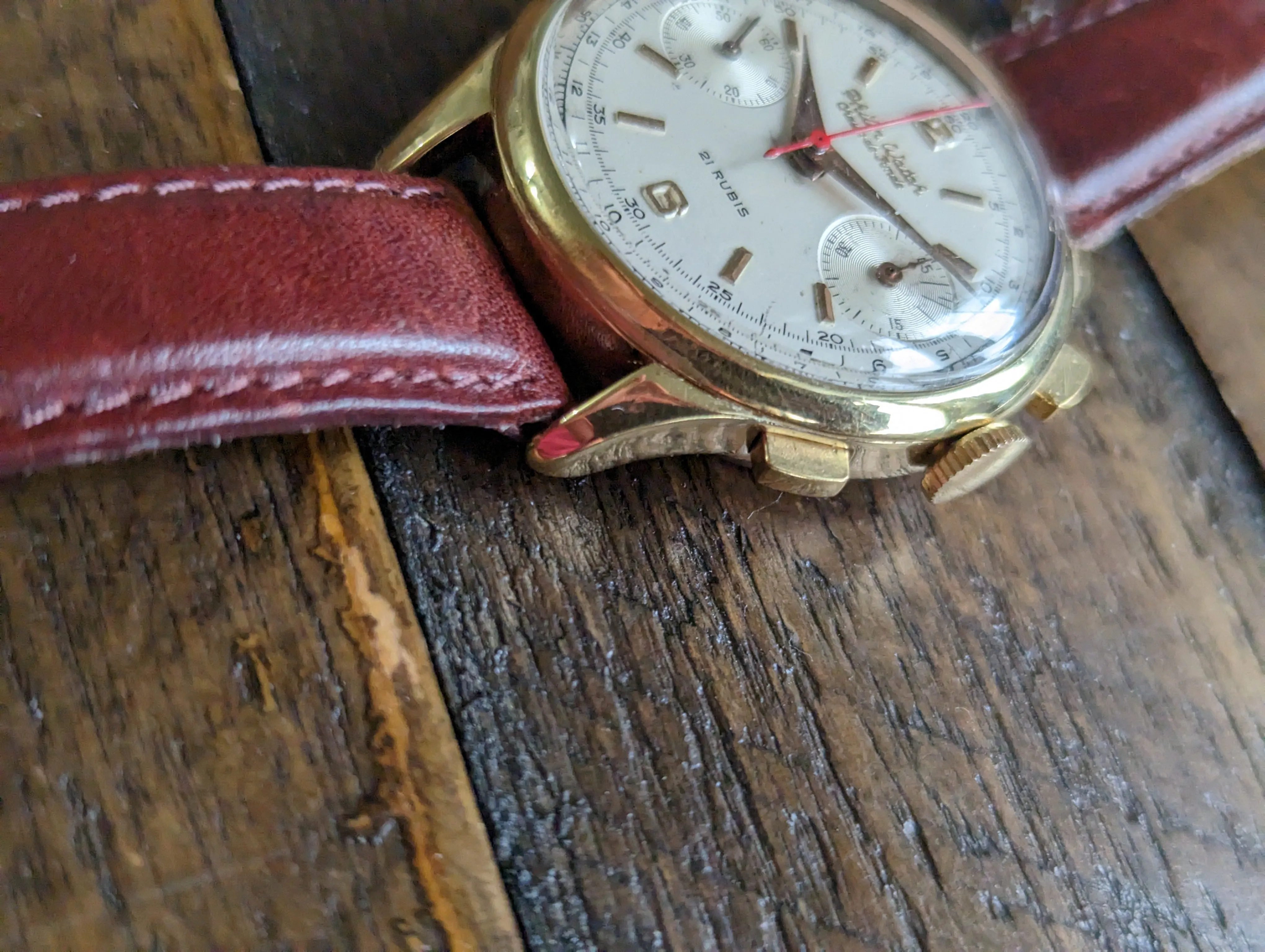 Philip Watch Valjoux 22 w/ original Box - Serviced w/ 1yr warranty