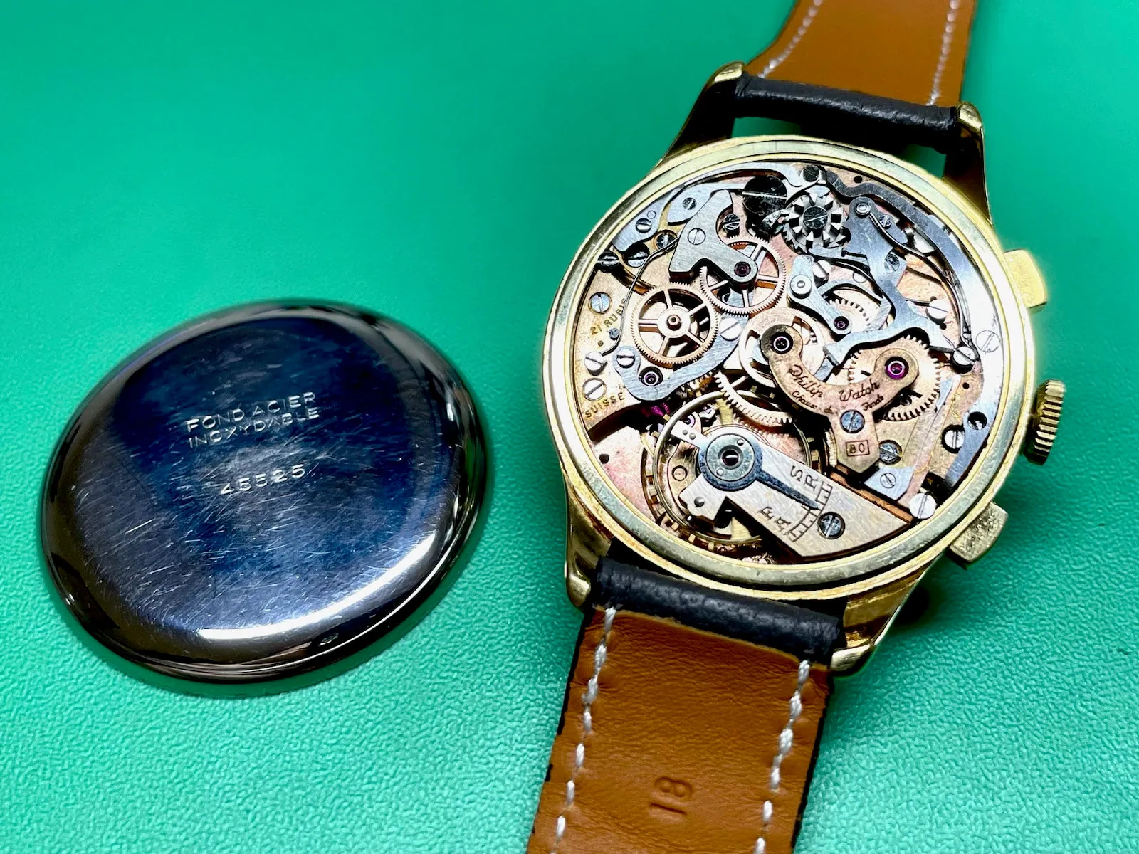 Philip Watch Valjoux 22 w/ original Box - Serviced w/ 1yr warranty