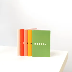 Piko Pocket Notebooks / Set of 5 for CRED Friday