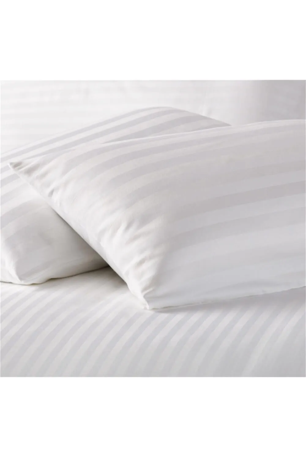 Pillow Cases With Frill - (Classic White) 01pc - (18"x27" Inch)