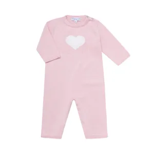 Pima Cotton Heart Knit Bodysuit