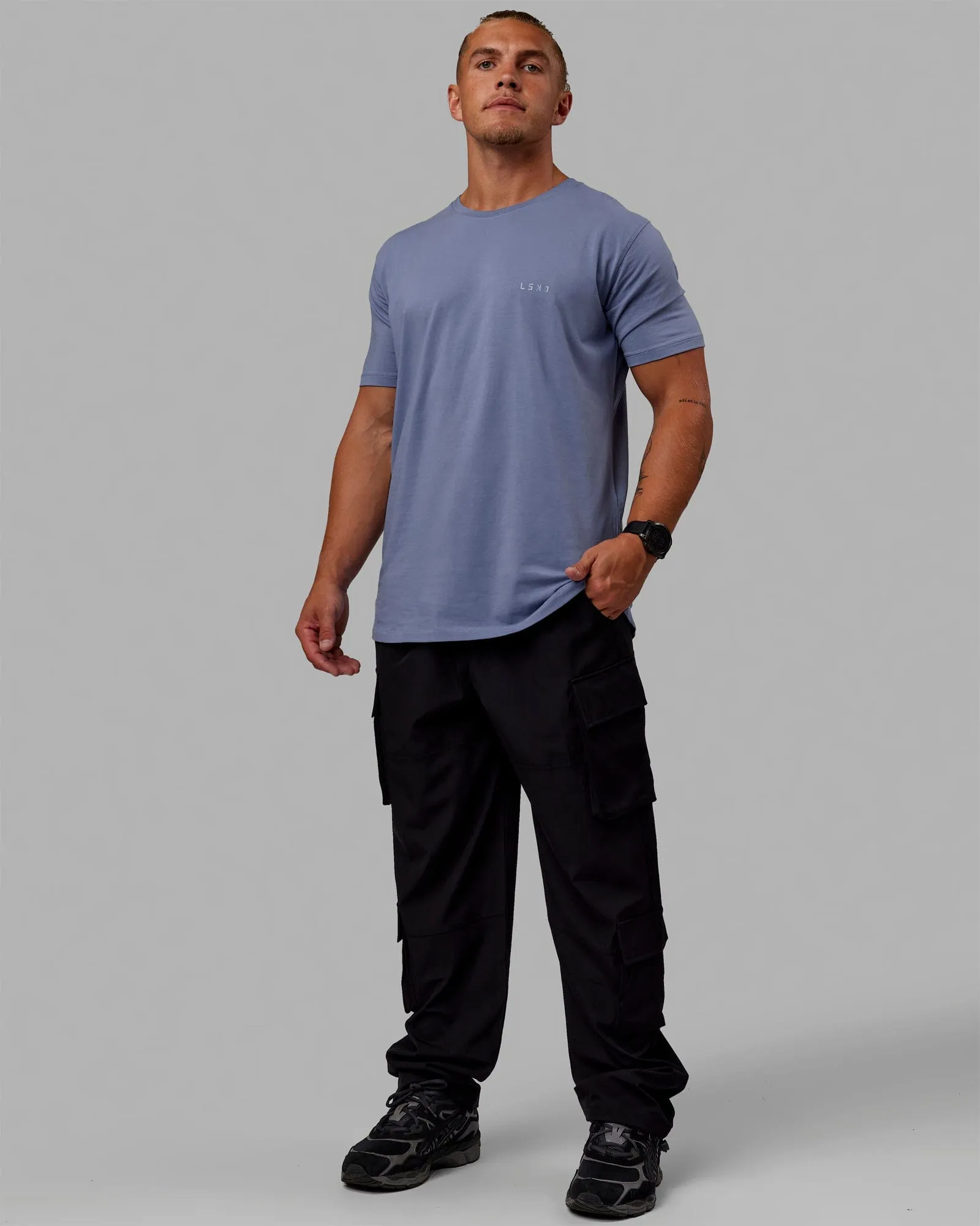 PimaFLX Tee - Blue Ice