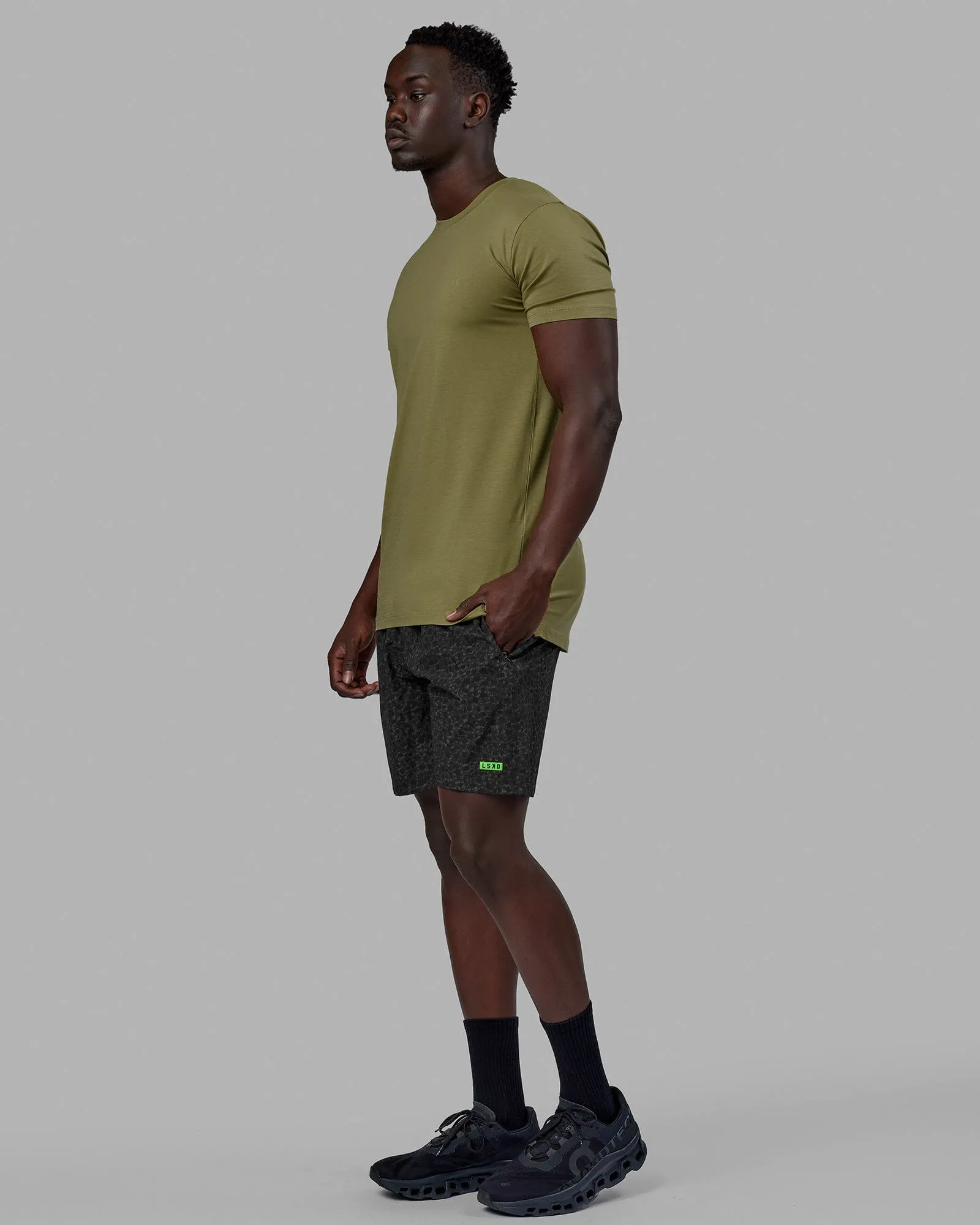 PimaFLX Tee - Moss Stone
