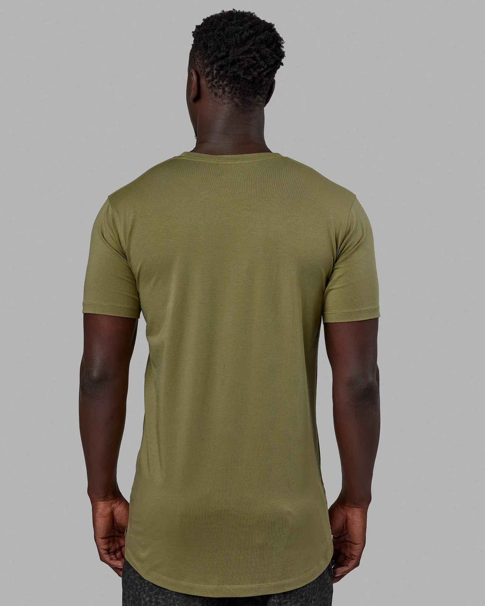 PimaFLX Tee - Moss Stone