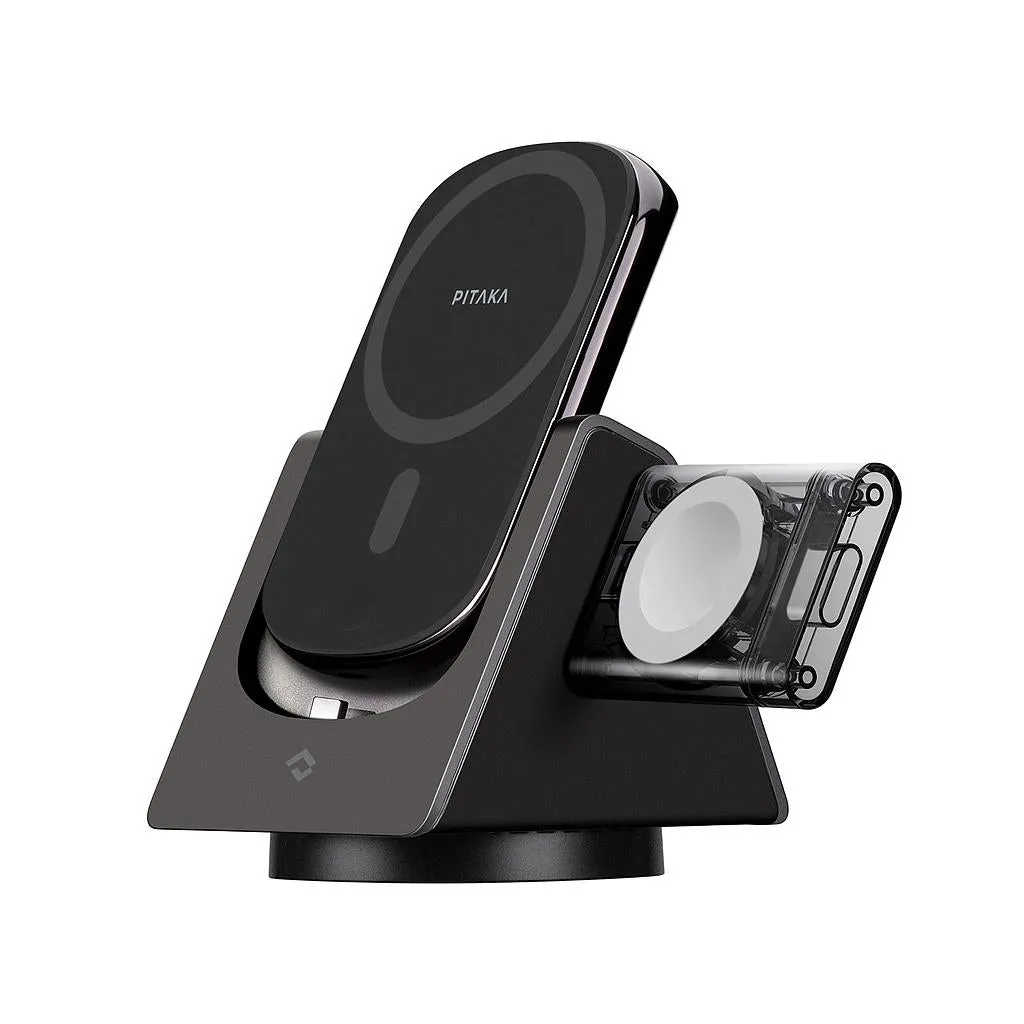 Pitaka MagEZ Slider 4-in-1 Wireless Charger   Power Dongle for Apple Watch