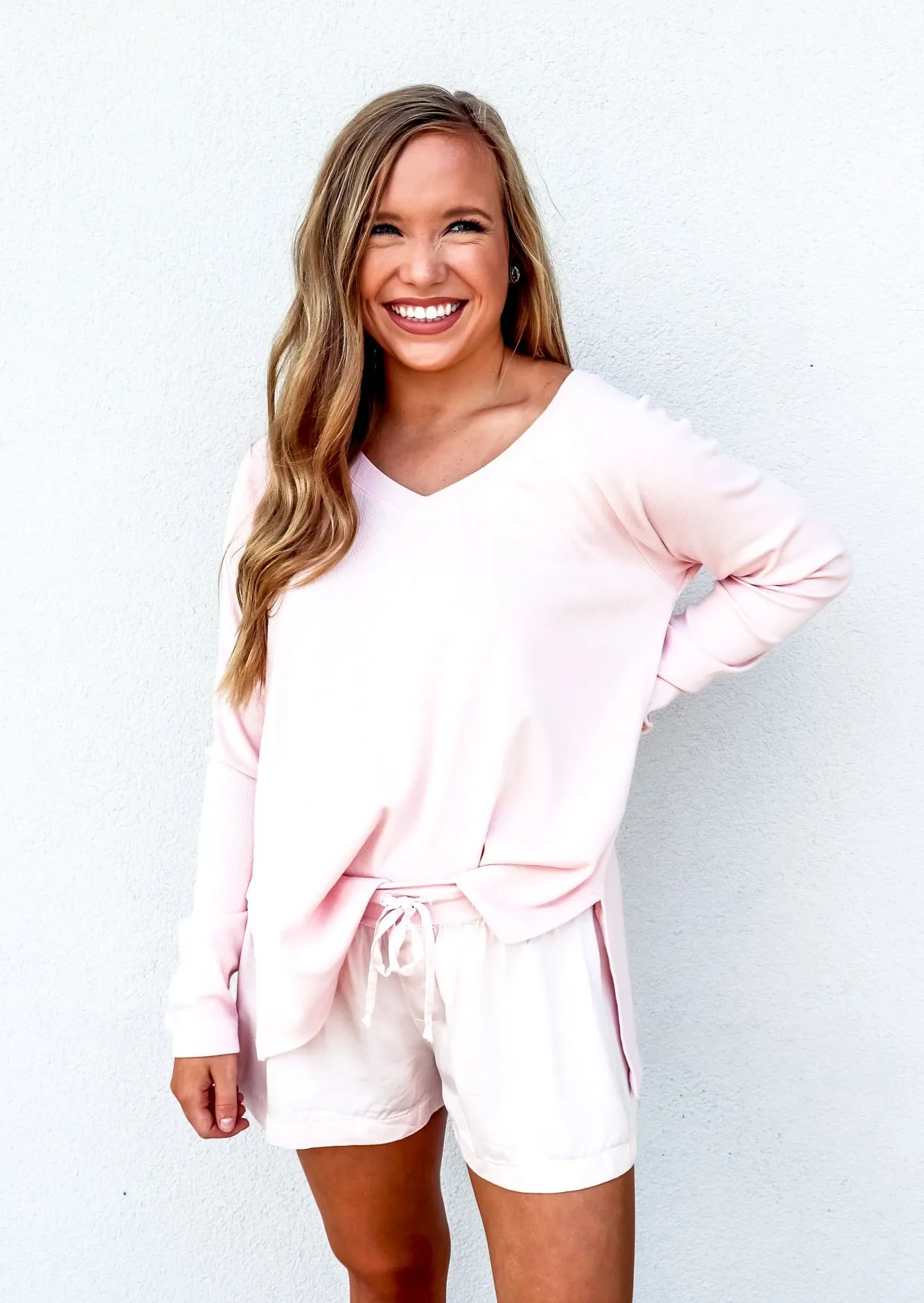 PJ Harlow Frankie Top in Blush