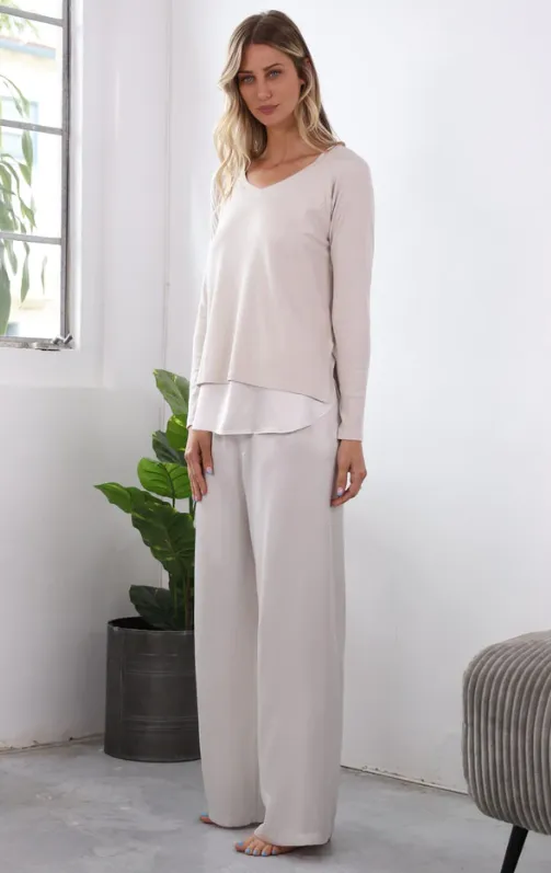 PJ Harlow Frankie Top in EggNog