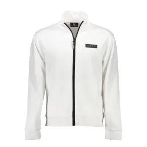 Plein Sport White Cotton Men Sweater