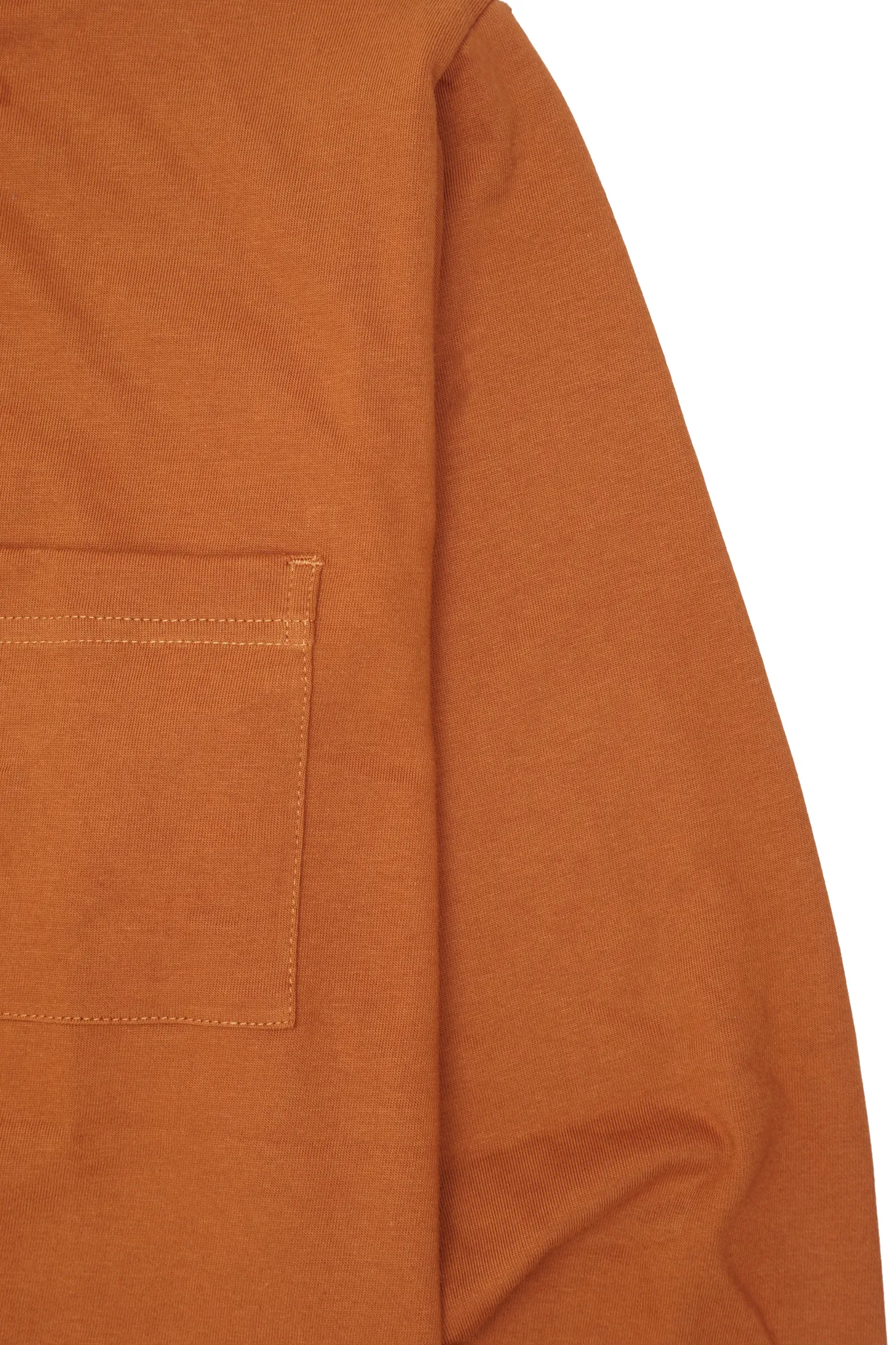 POCKET LONGSLEEVE TEE V3 IN TANGERINE
