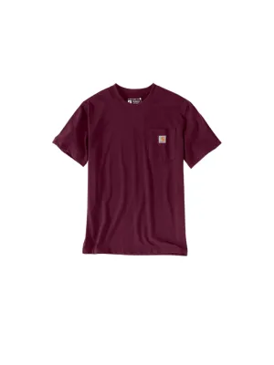 Pocket Short Sleeve T-Shirt - Prugna