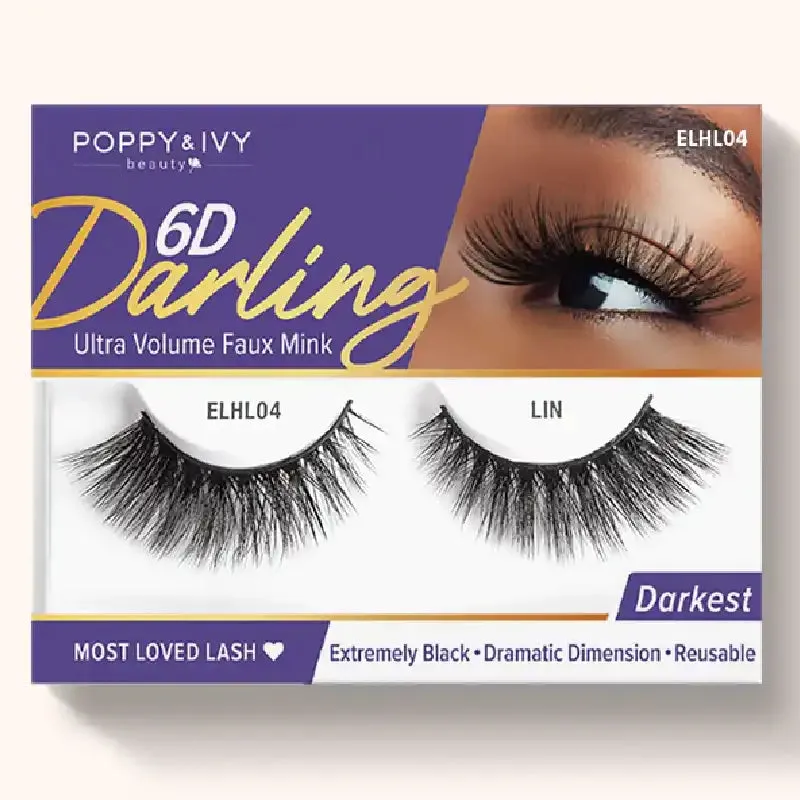 Poppy & Ivy 6D Darling Lashes-ELHL04-LIN