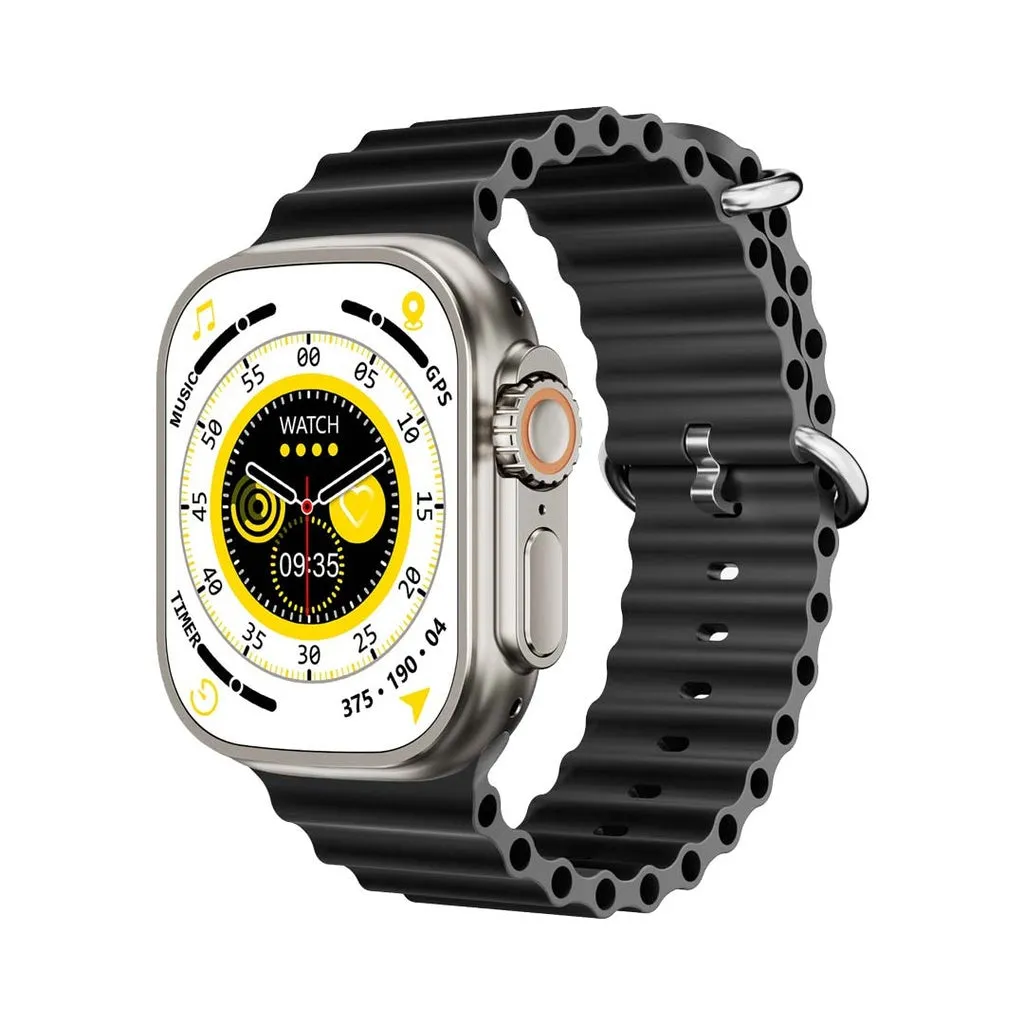 Porodo Ultimo Titan Smart Watch - Double Tap Function (B-STOCK)