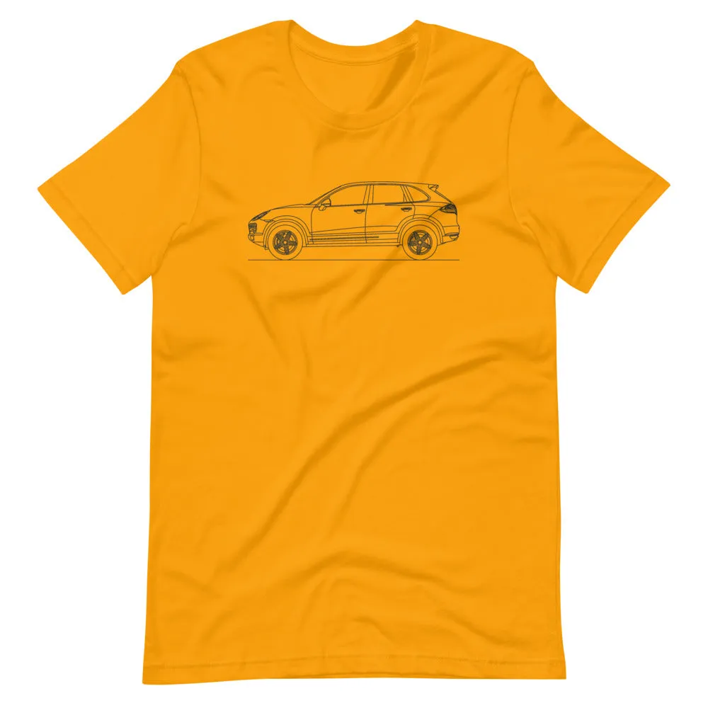 Porsche Cayenne S outline T-shirt
