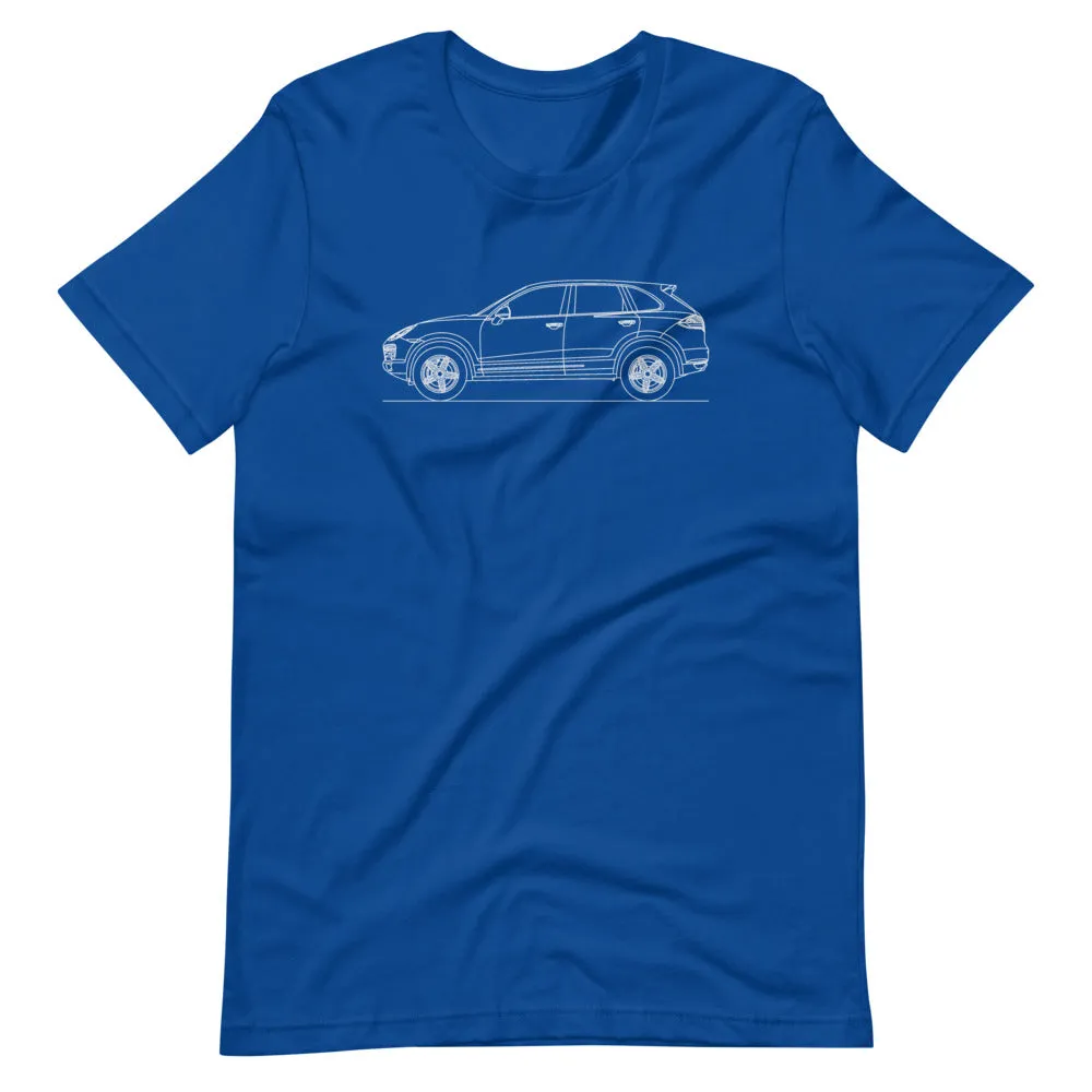 Porsche Cayenne S outline T-shirt