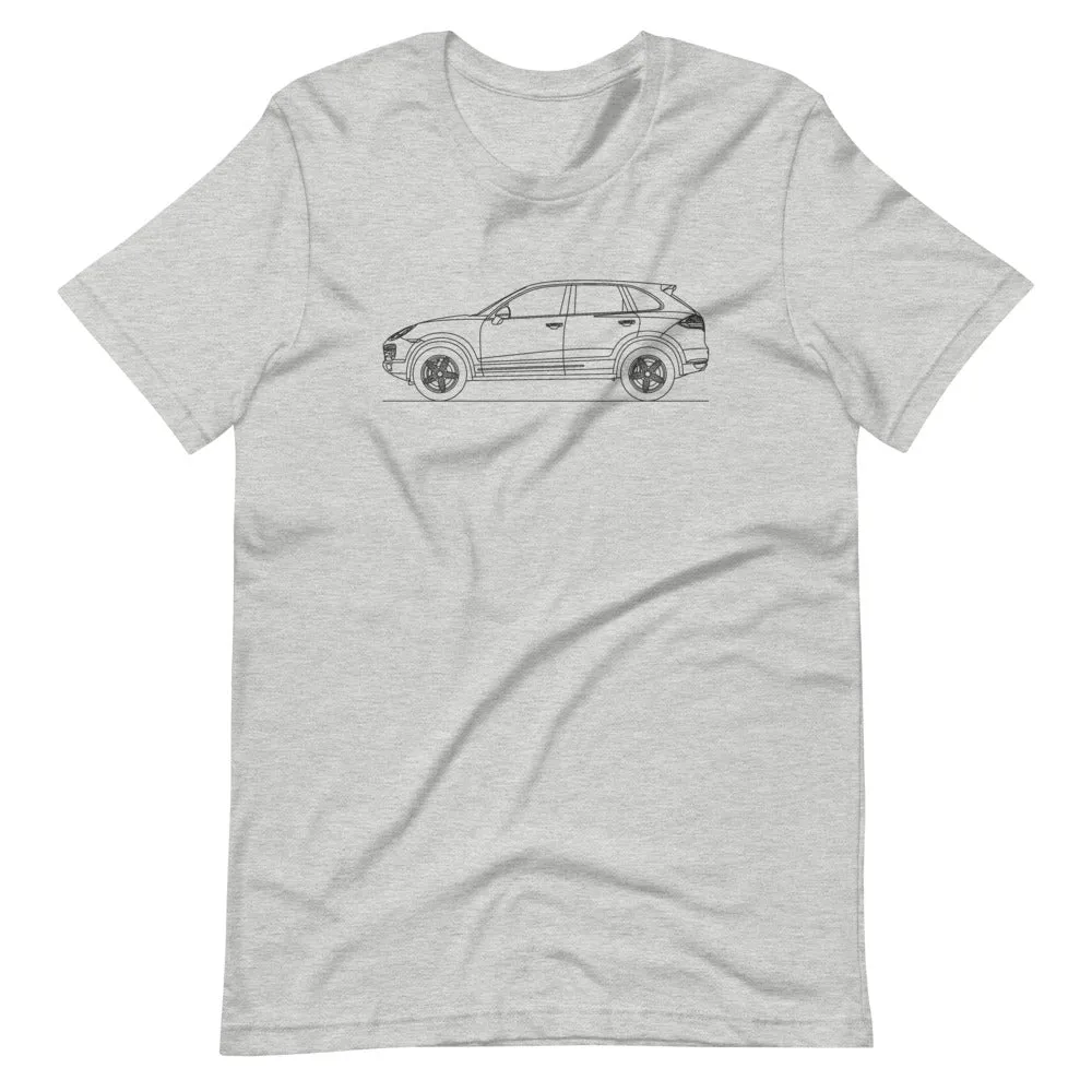 Porsche Cayenne S outline T-shirt