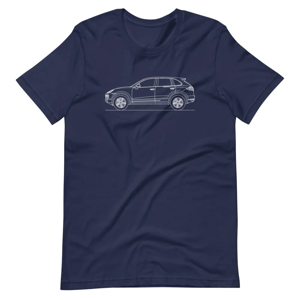 Porsche Cayenne S outline T-shirt