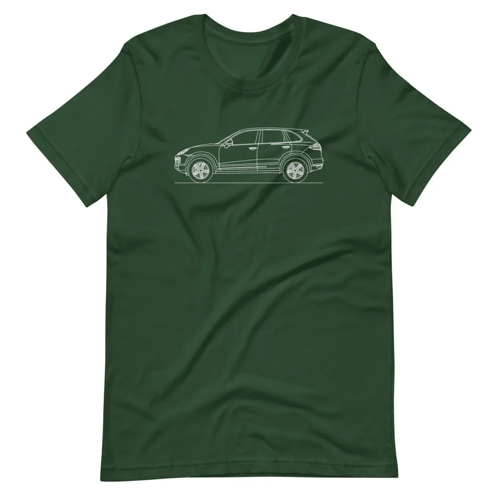 Porsche Cayenne S outline T-shirt