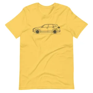 Porsche Cayenne Turbo E2 silhouette T-shirt