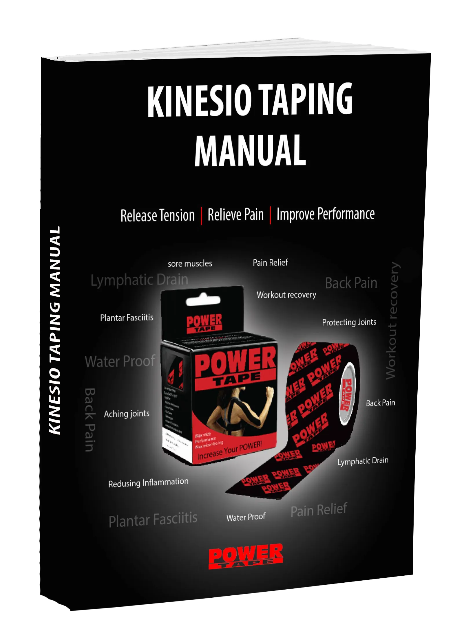 Power Tape - Kinesiology Tape - Plus Free Ebook