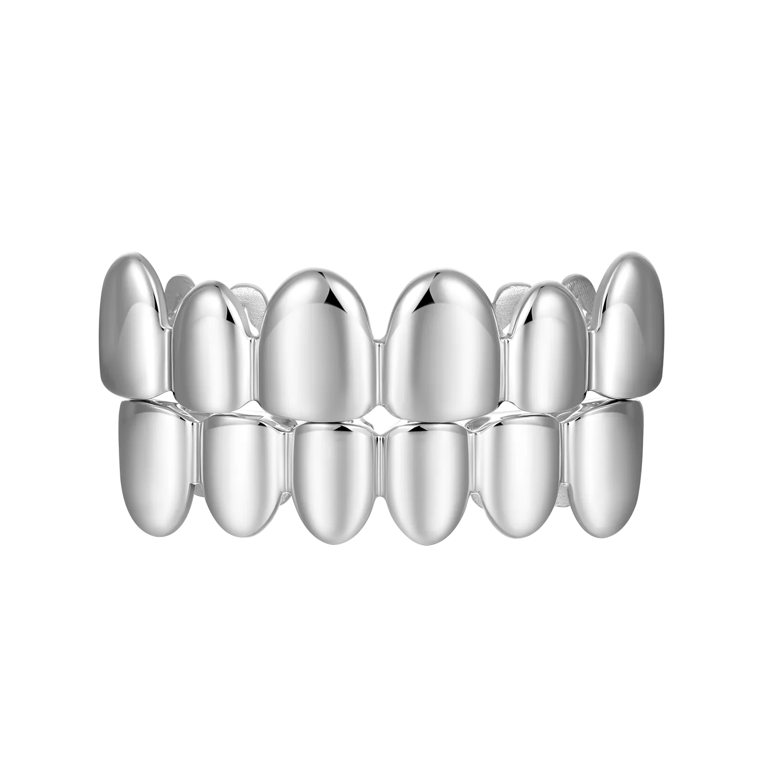 Pre-made Classic Plain Gold Grillz