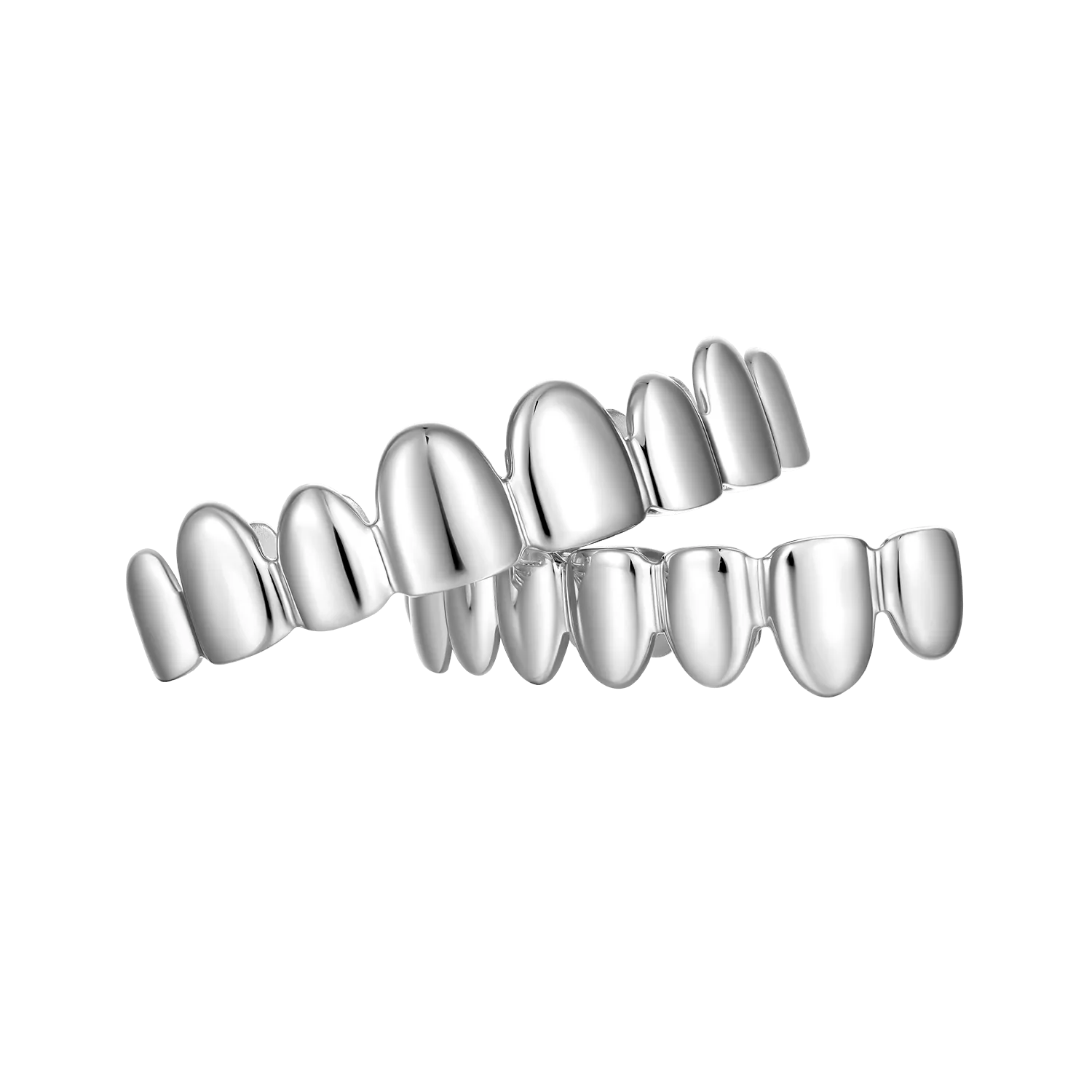 Pre-made Classic Plain Gold Grillz