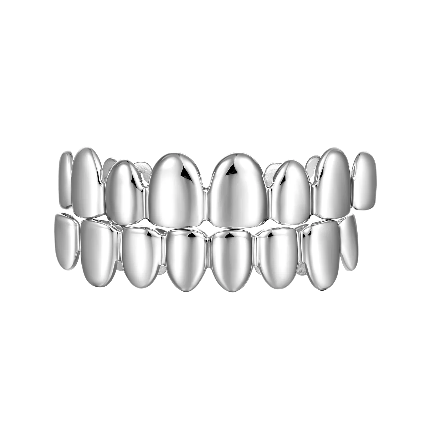 Pre-made Classic Plain Gold Grillz