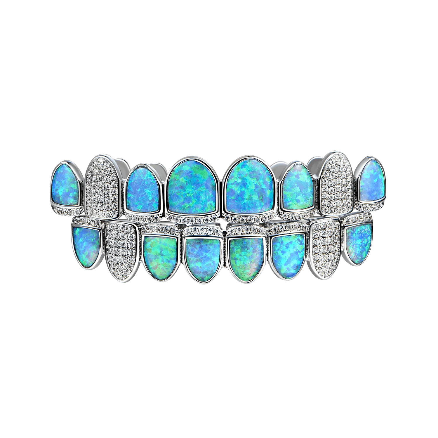 Pre-made Opal Grillz
