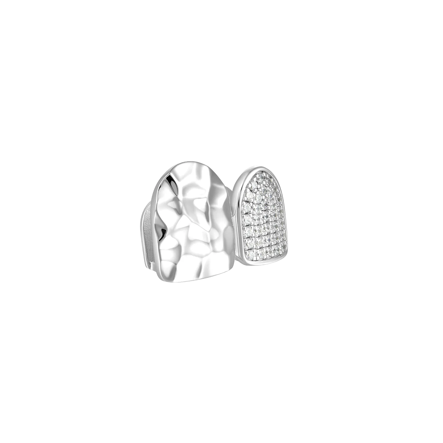 Pre-made Single/Double Cap Diamond Cut Grillz
