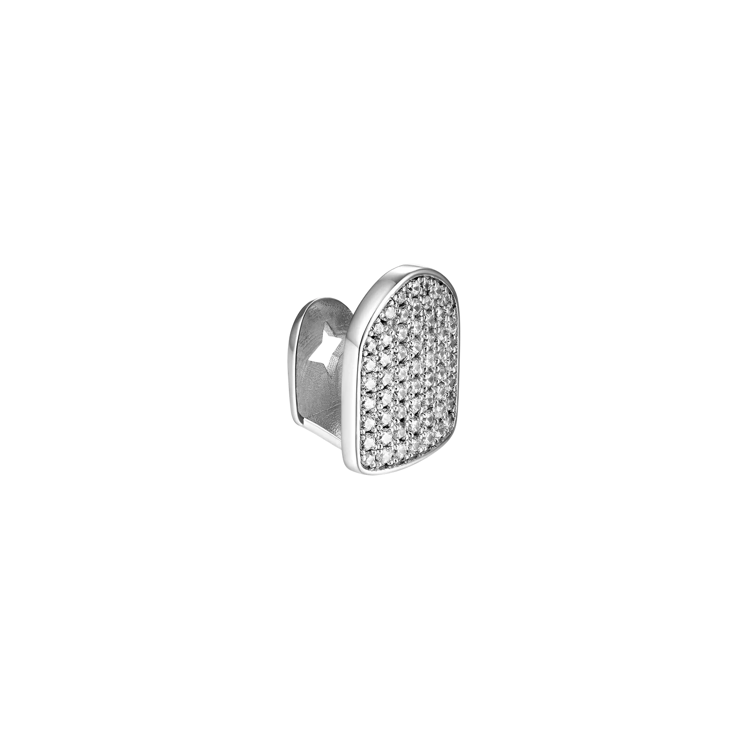 Pre-made Single/Double Cap Iced Out Gold Grillz