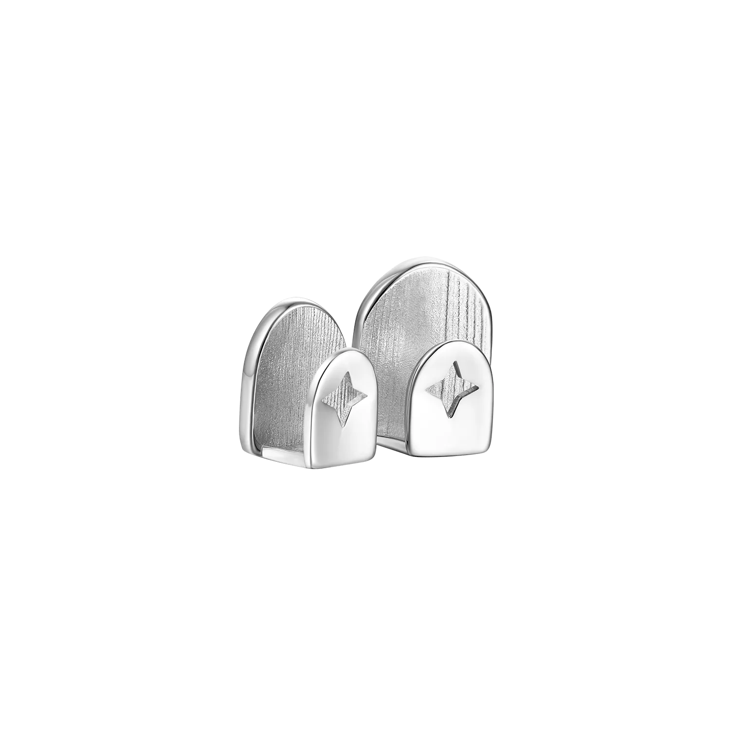 Pre-made Single/Double Cap Iced Out Gold Grillz