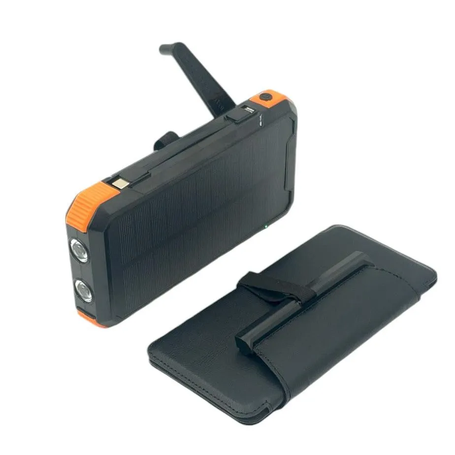 PrepPro 20,000mAh Solar Power Bank – Ultimate Off-Grid Power Solution