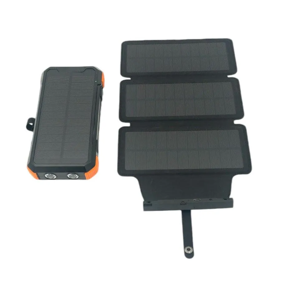 PrepPro 20,000mAh Solar Power Bank – Ultimate Off-Grid Power Solution