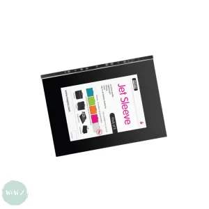 Presentation Portfolio with rings- JET SLEEVES - A2 (pack of 5)